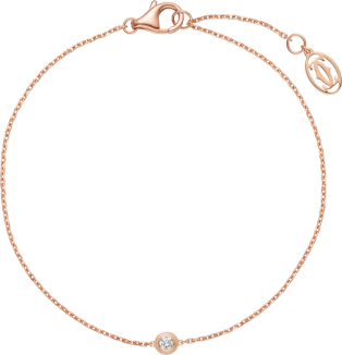Cartier d'Amour bracelet, small model Rose gold, diamond