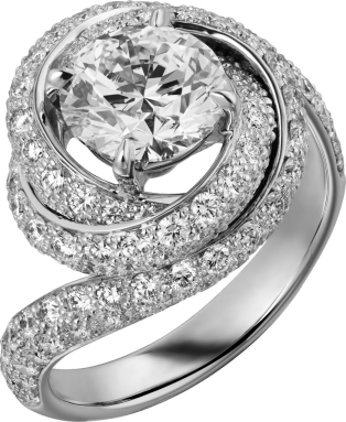 Trinity Ruban Solitaire Platinum, diamond