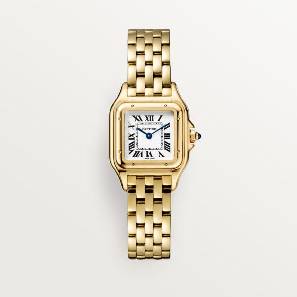 Panthère de Cartier watch Small model, quartz movement, yellow gold