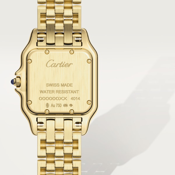 Panthère de Cartier watch Medium model, quartz movement, yellow gold