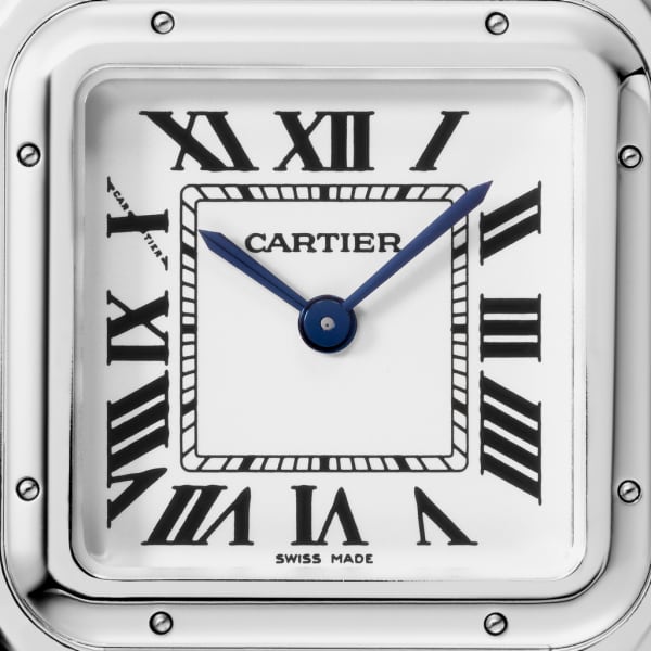 Panthère de Cartier watch Medium model, quartz movement, steel