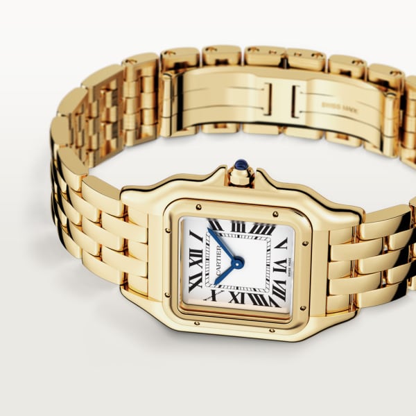 Panthère de Cartier腕表 中号表款，石英机芯，18K黄金