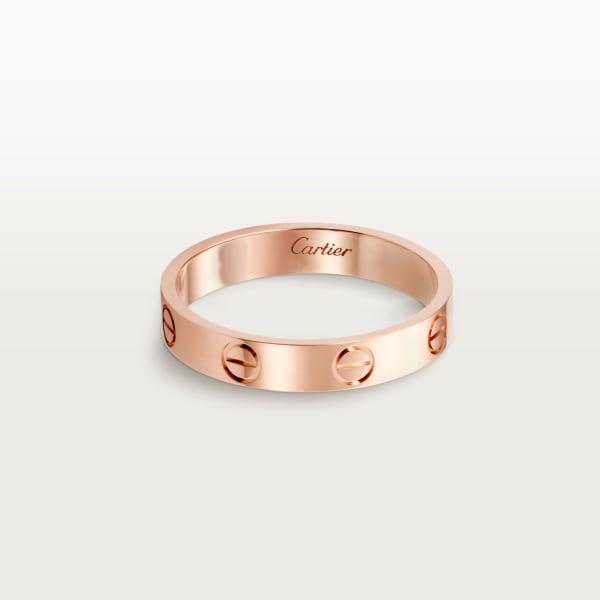 Love wedding band Rose gold