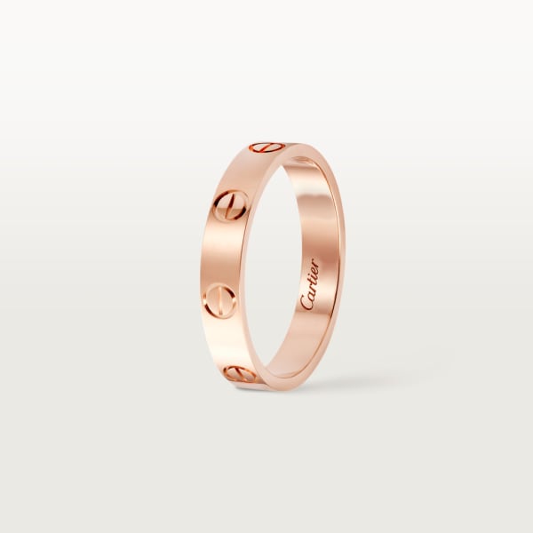 Love wedding band Rose gold