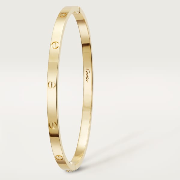 Love bracelet, small model Yellow gold