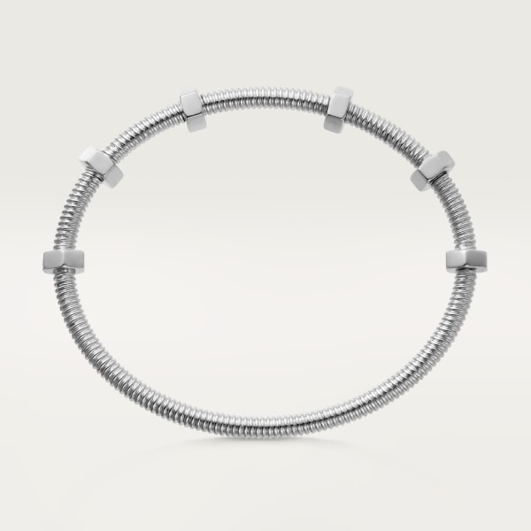 Ecrou de Cartier bracelet Rhodium-finish white gold