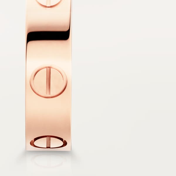 Love wedding band Rose gold