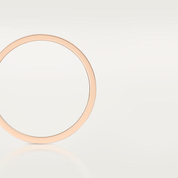 Love wedding band Rose gold