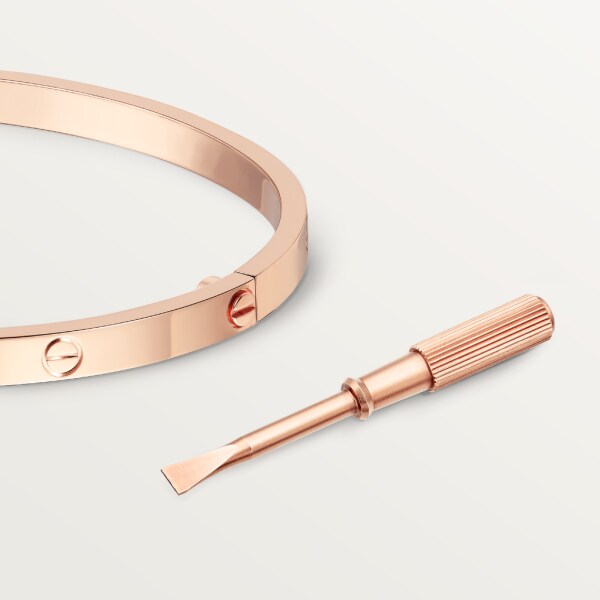 Love bracelet, small model Rose gold