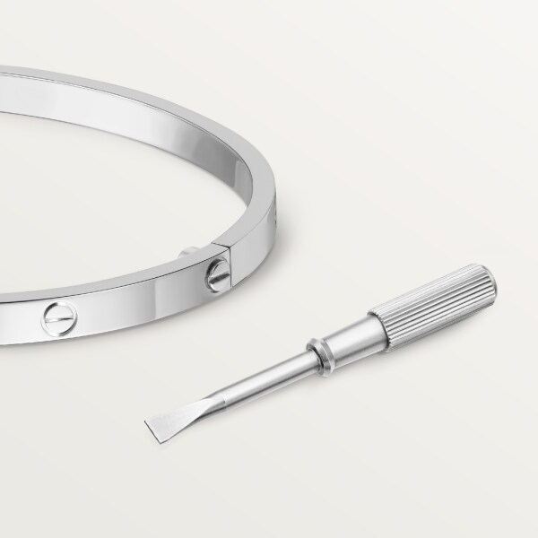 Love bracelet, small model White gold