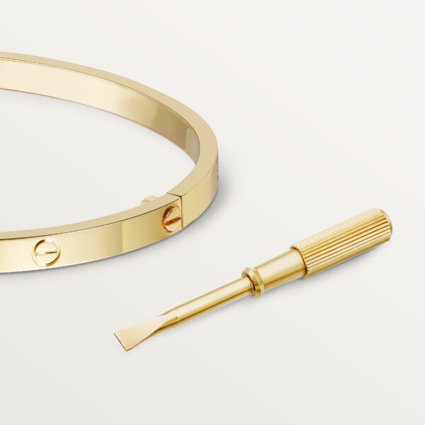 Love bracelet, small model Yellow gold