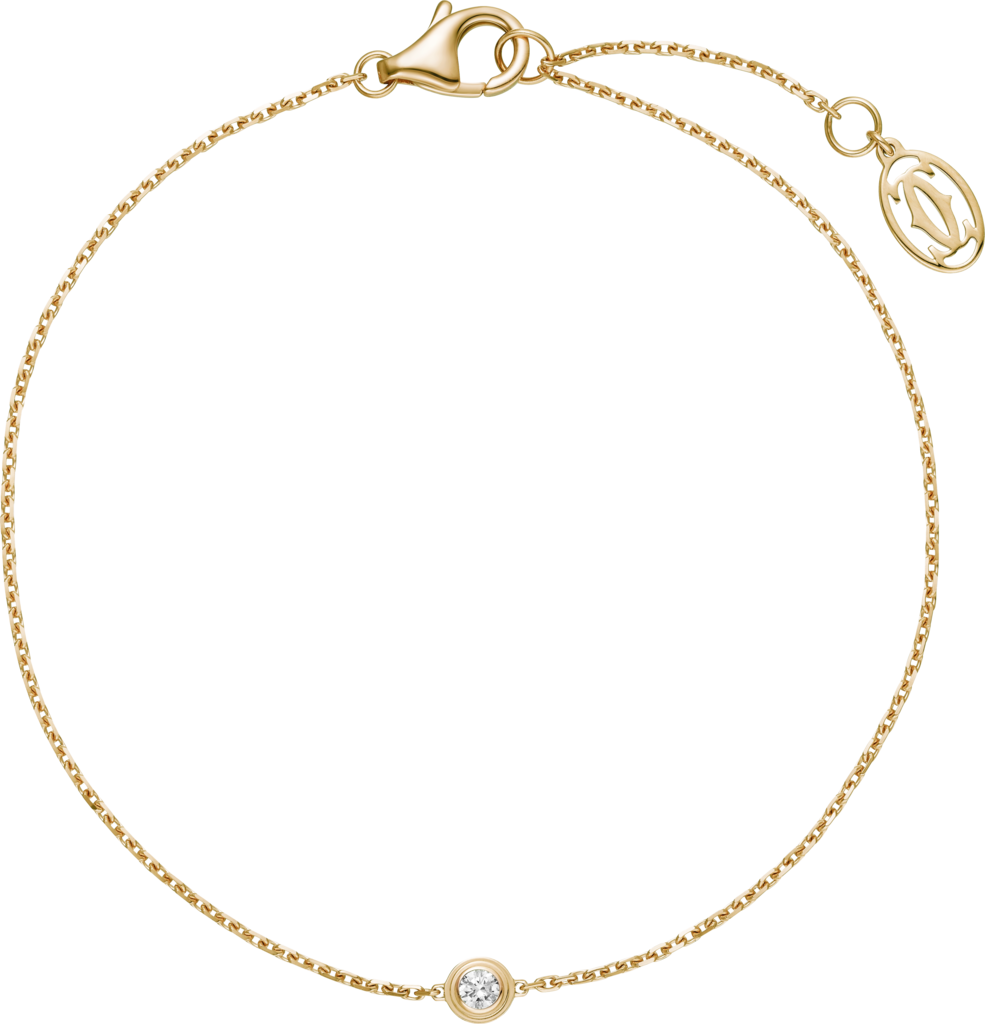 Cartier d'Amour 手链，小号款黄金，钻石