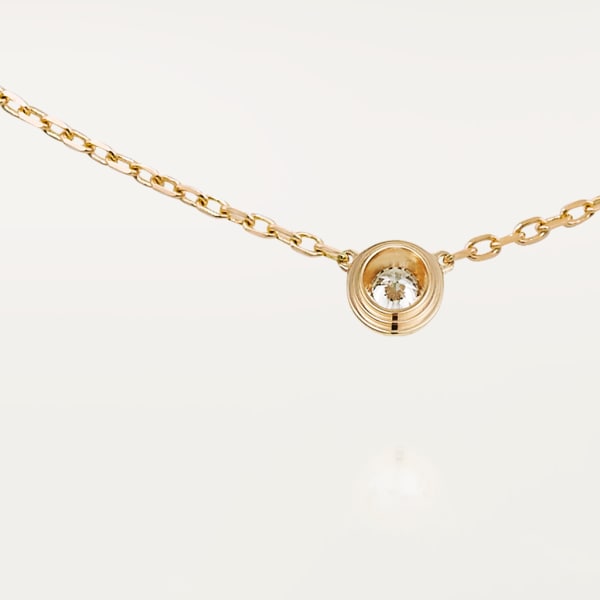 Cartier d'Amour necklace, small model Yellow gold, diamond