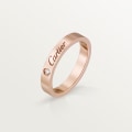 C de Cartier wedding band Rose gold, diamond