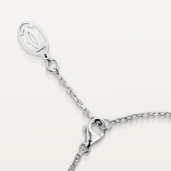 Cartier d'Amour bracelet, small model White gold, diamond