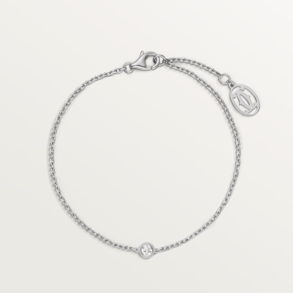 Cartier d'Amour bracelet XS White gold, diamond