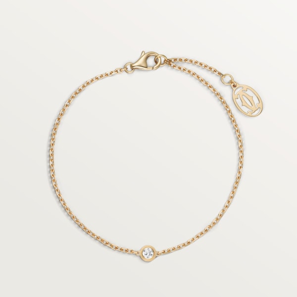 Cartier d'Amour bracelet XS Yellow gold, diamond