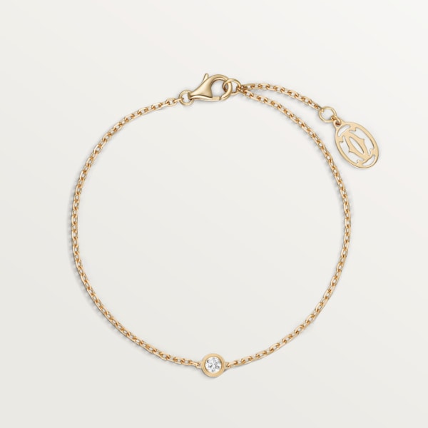 Cartier d'Amour 手链，超小号款 黄金，钻石