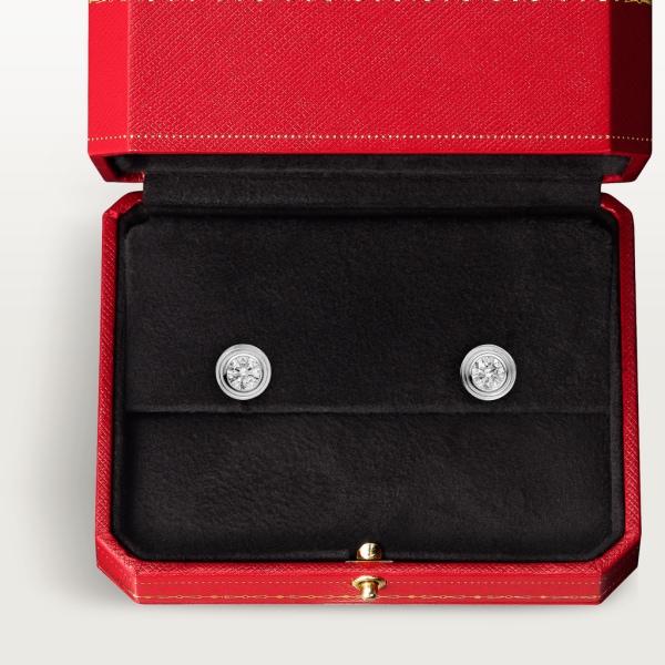Cartier d'Amour 耳环，超小号款 白金，钻石
