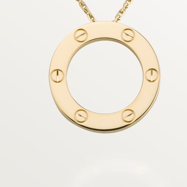 Love necklace Yellow gold