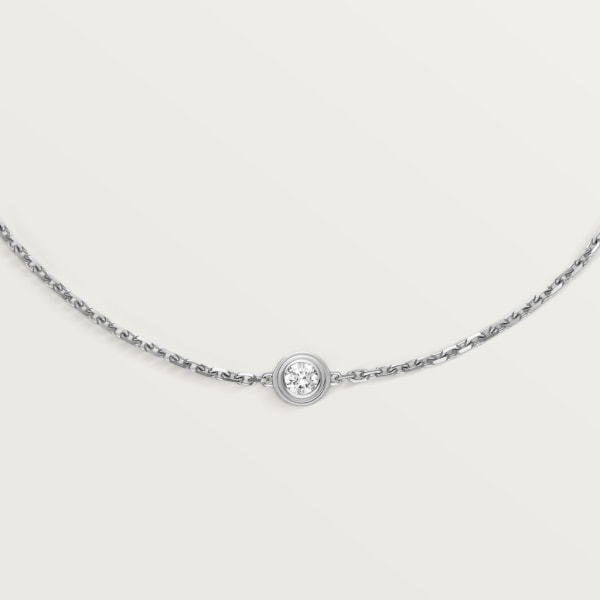 Cartier d'Amour 手链，超小号款 白金，钻石