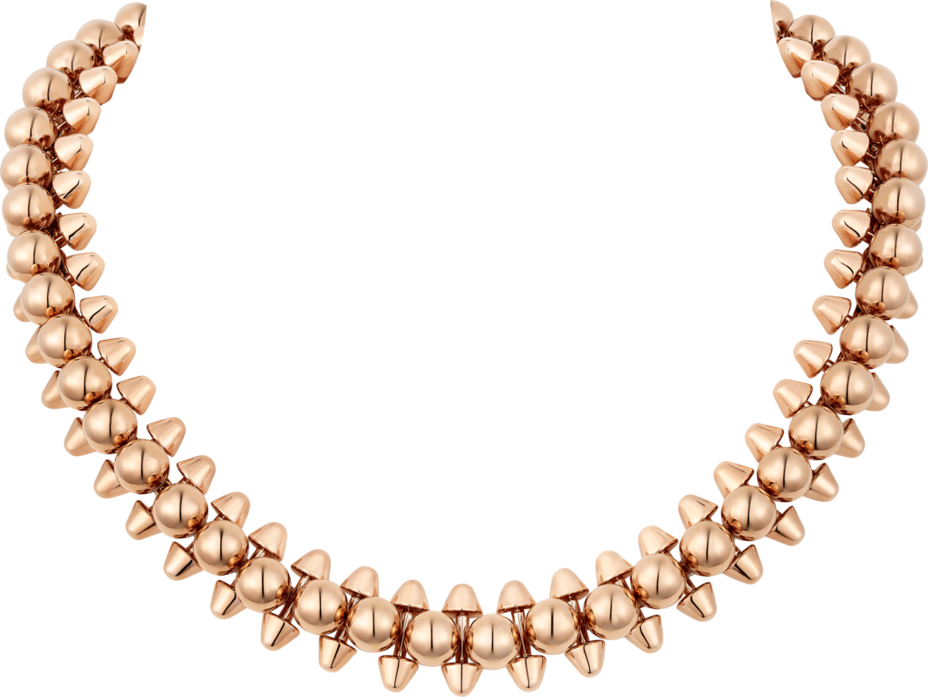 CRN7424410 Clash de Cartier necklace, XL model Rose gold Cartier