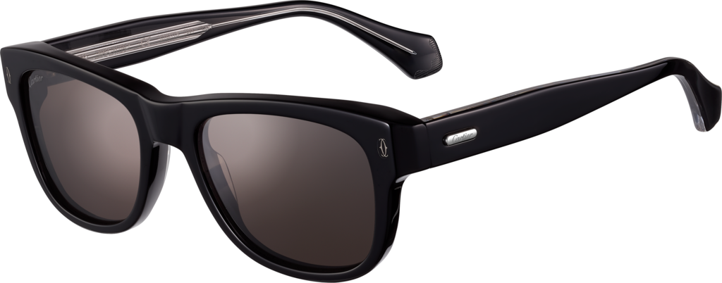 Signature C de Cartier sunglassesBlack composite, grey lenses