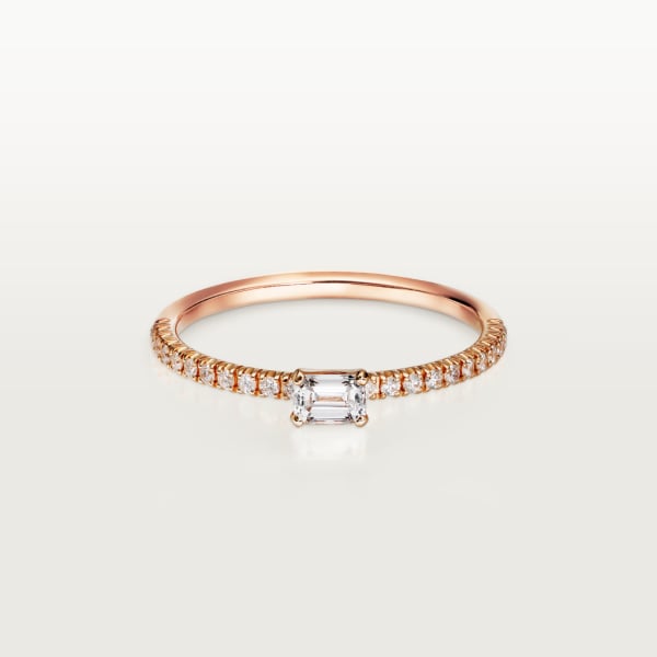 Etincelle de Cartier ring Rose gold, diamonds