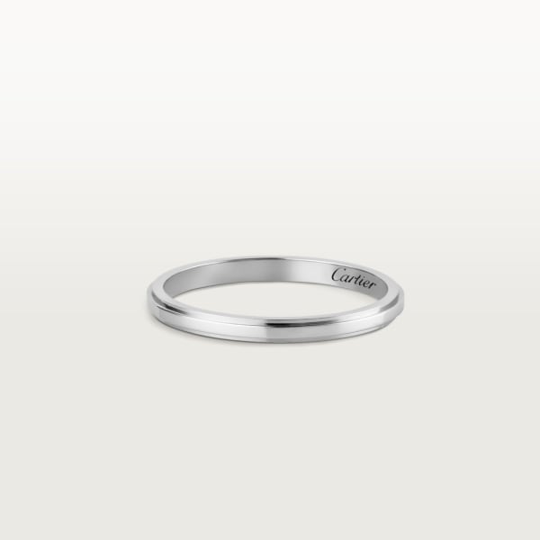 Cartier d'Amour wedding ring Platinum