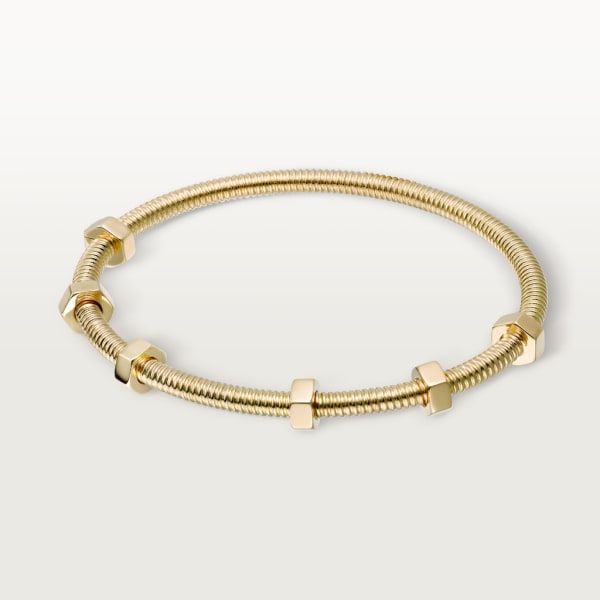 Ecrou de Cartier bracelet Yellow gold