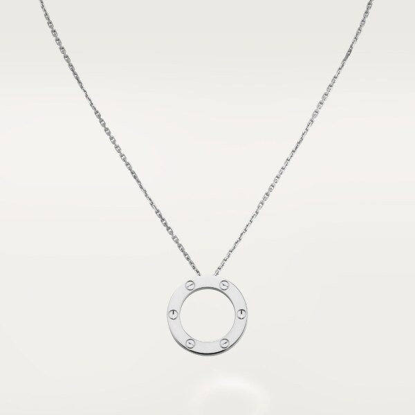 Love necklace White gold