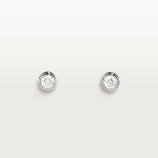 Cartier - 極美品 カルティエ イヤリング ミミ ダイヤ パヴェ