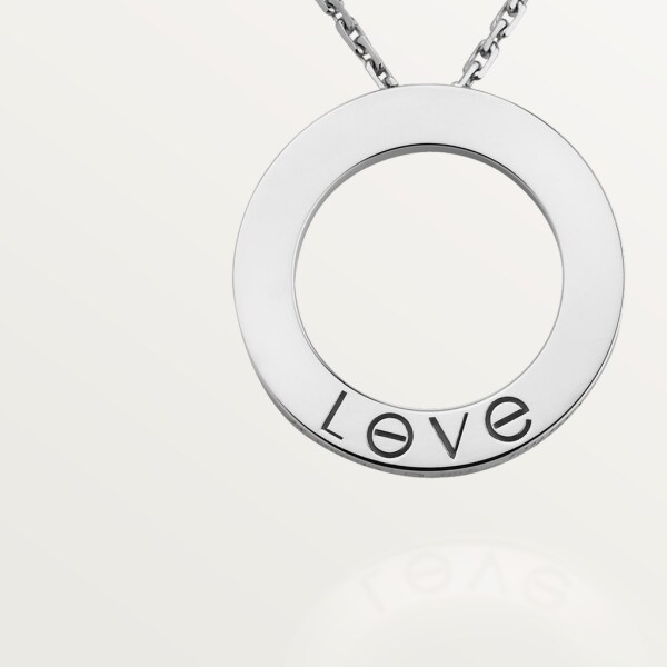 Love necklace White gold