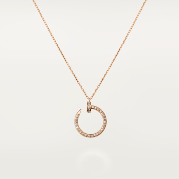 Juste un Clou pendant, diamonds Rose gold, diamonds
