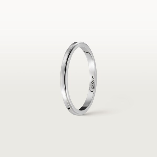 Cartier d'Amour wedding ring Platinum