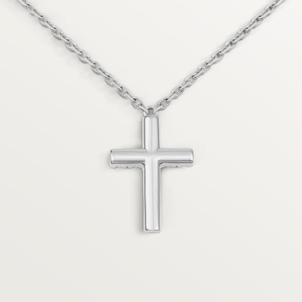 Symbols necklace White gold, diamonds