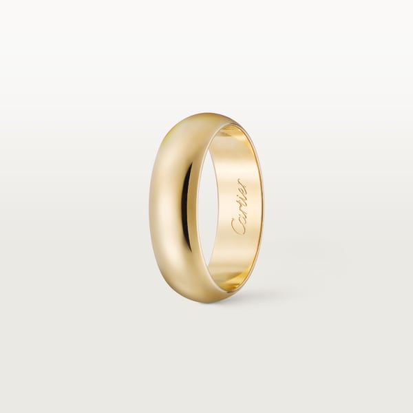 1895 wedding ring Yellow gold