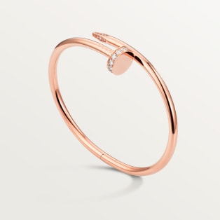 Juste un Clou bracelet, classic model, diamonds Rose gold, diamond