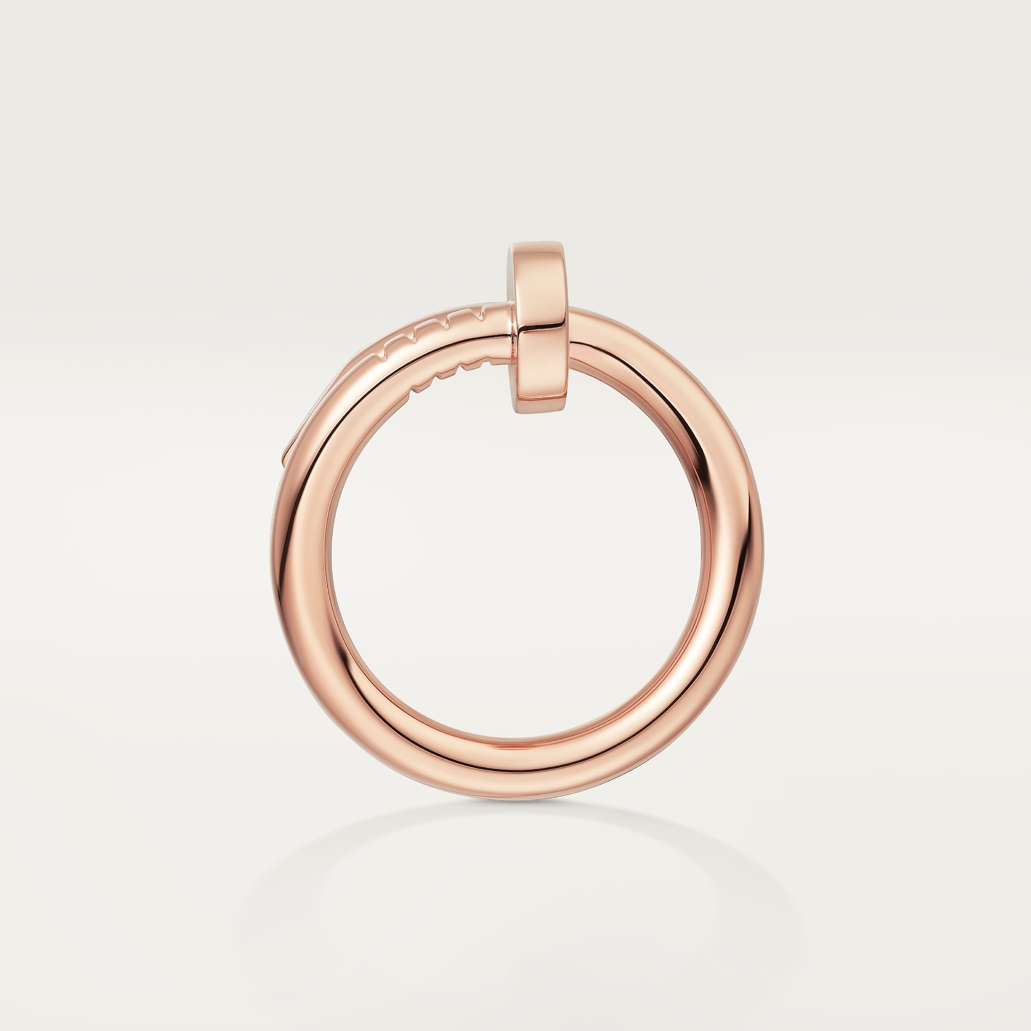 Juste un Clou ring, classic modelRose gold