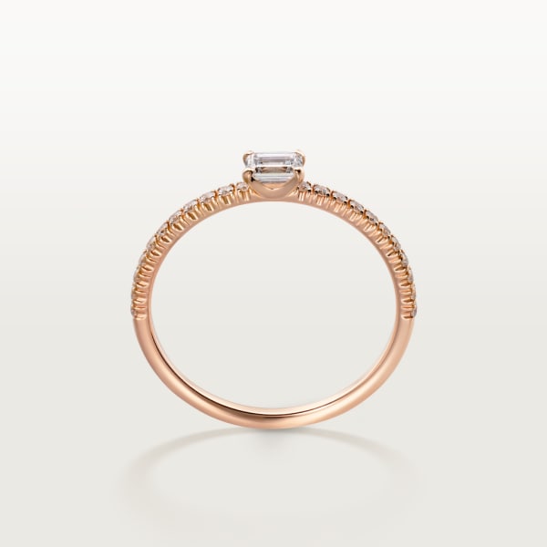 Etincelle de Cartier ring Rose gold, diamonds