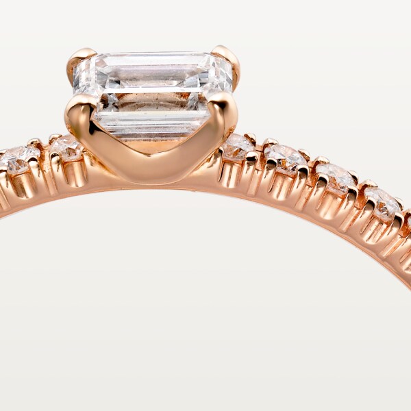 Etincelle de Cartier ring Rose gold, diamonds