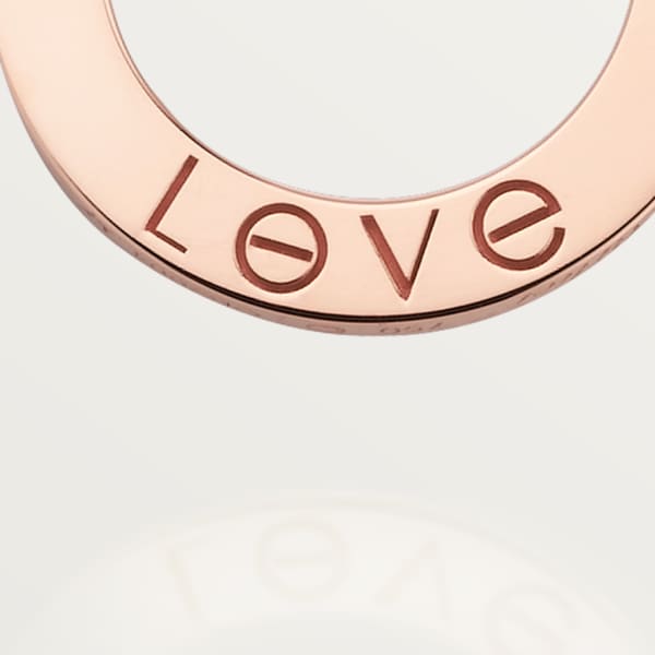 Love necklace Rose gold