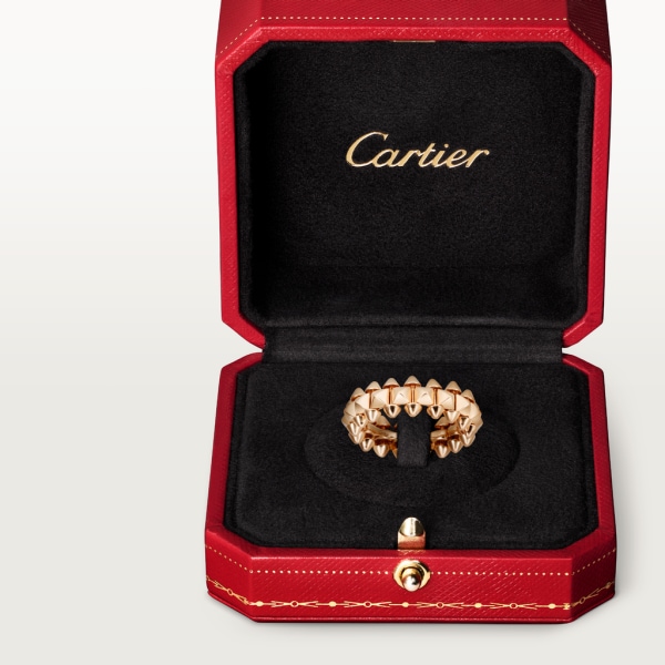 Clash de Cartier戒指，中号款 玫瑰金