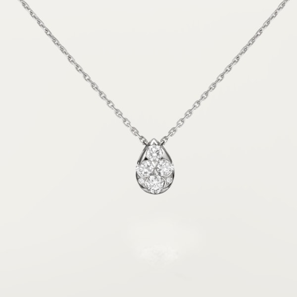 Etincelle de Cartier necklace White gold, diamonds