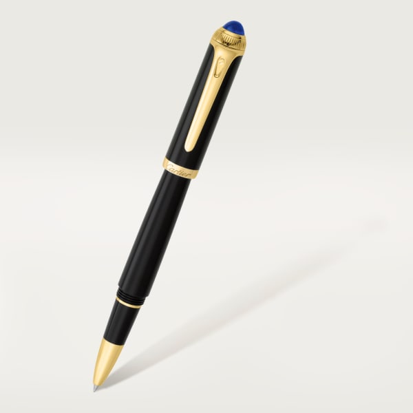 R de Cartier pen Composite, yellow gold finish