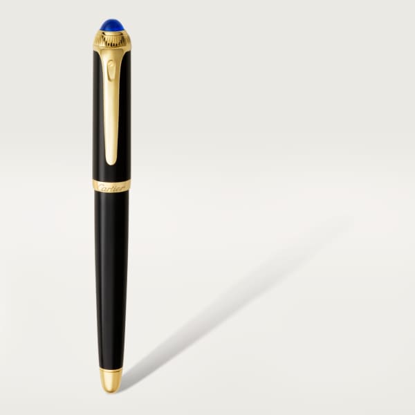 R de Cartier pen Composite, yellow gold finish