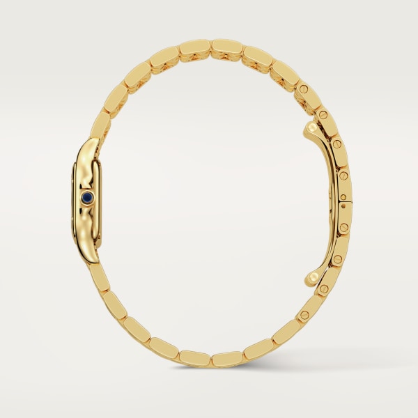 Panthère de Cartier watch Mini model, quartz movement, yellow gold