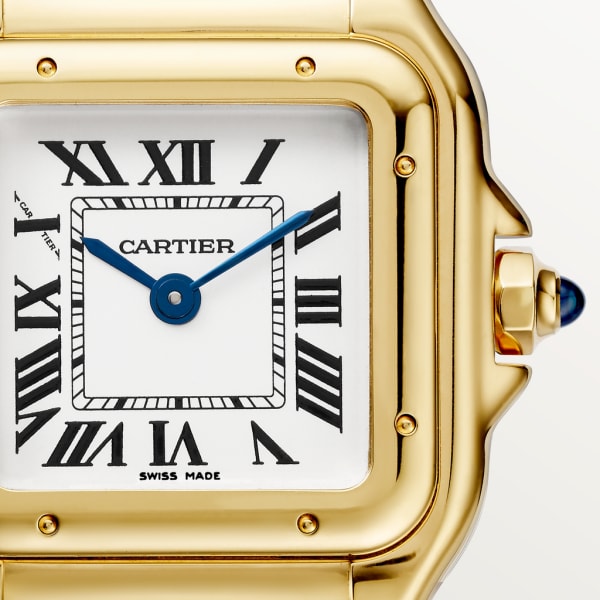 Panthère de Cartier腕表 小号表款，石英机芯，18K黄金