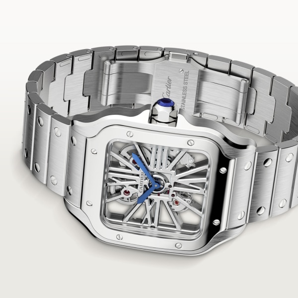 CRWHSA0015 - Santos de Cartier watch - Large model, hand-wound ...