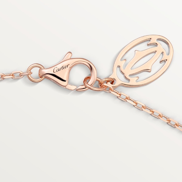 Cartier d'Amour necklace, large model Rose gold, diamond